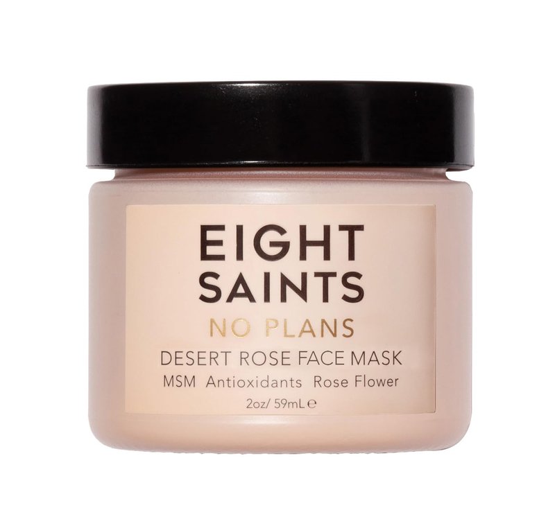 Eight Saints Clay Face Mask - Pore Reducing Acne Treatment with MSM & Antioxidants | 2 Ounces