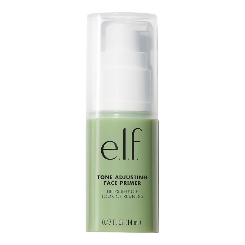 e.l.f. Tone Adjusting Face Primer - Neutralizes Uneven Skin Tones & Redness | Vegan & Cruelty-Free, Small Size
