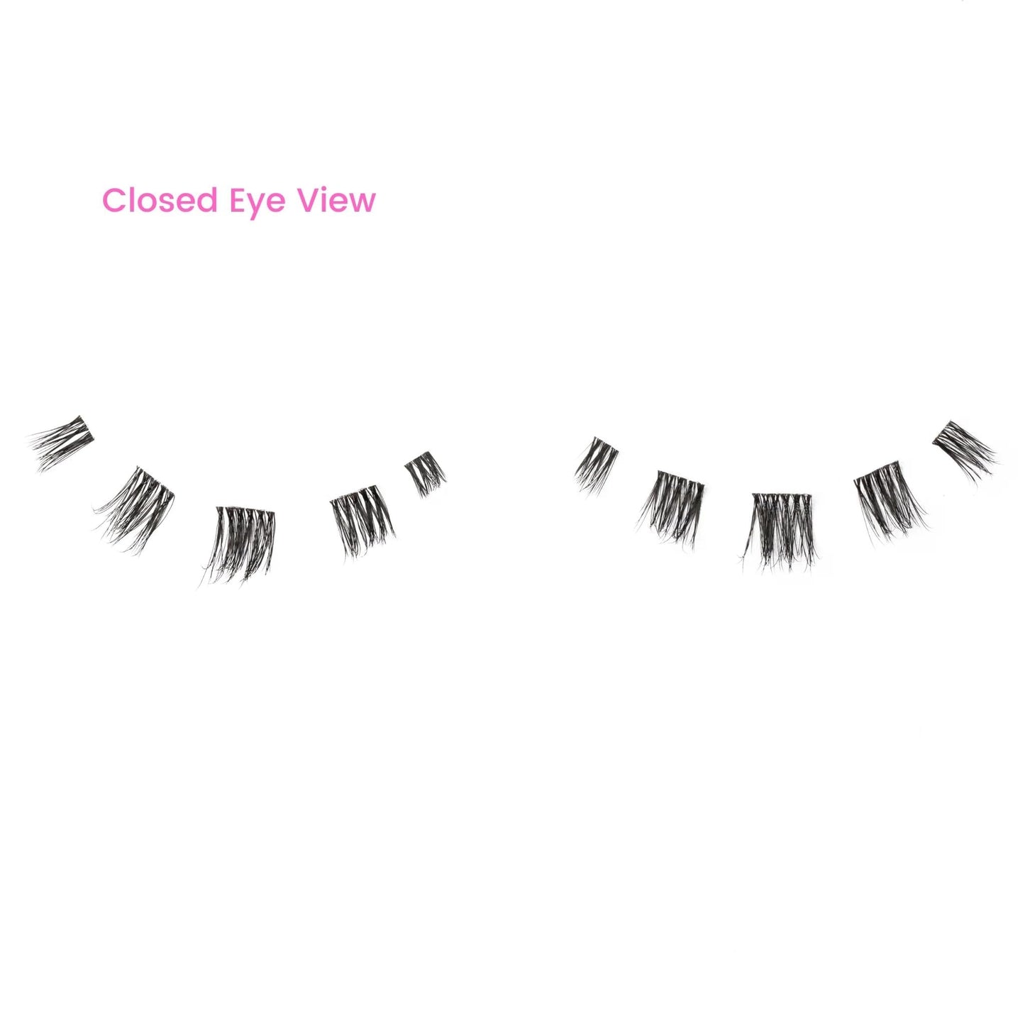 Classic Lash Extension Look DIY Lashes by SoCal Beauty - Salon-Quality Individual Lash Set - Reusable, Cruelty-Free, Easy Application