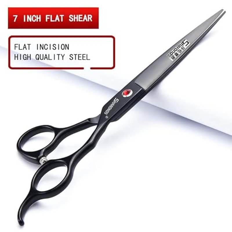7/8 inch Haircut Scissors Hair Salon Styling Cut Hair Tools Thin Hairdresser Hair Special Tools (7-inch 4pc)