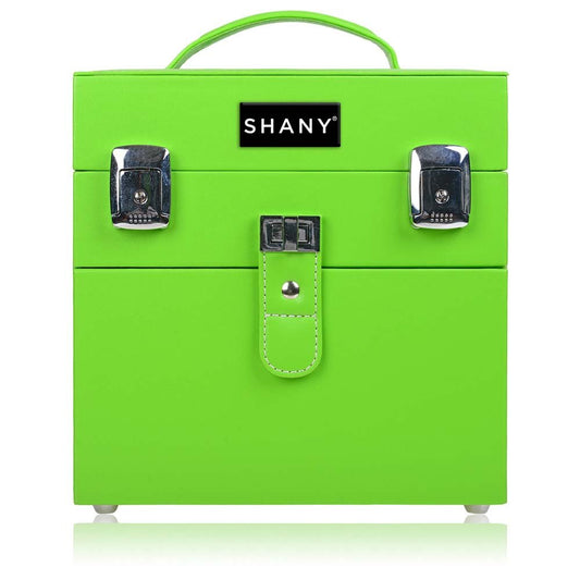 SHANY Color Matters - Makeup Travel Case Nail Accessories Organizer and Makeup Train Case - Makeup Storage Box - Vicious Blue