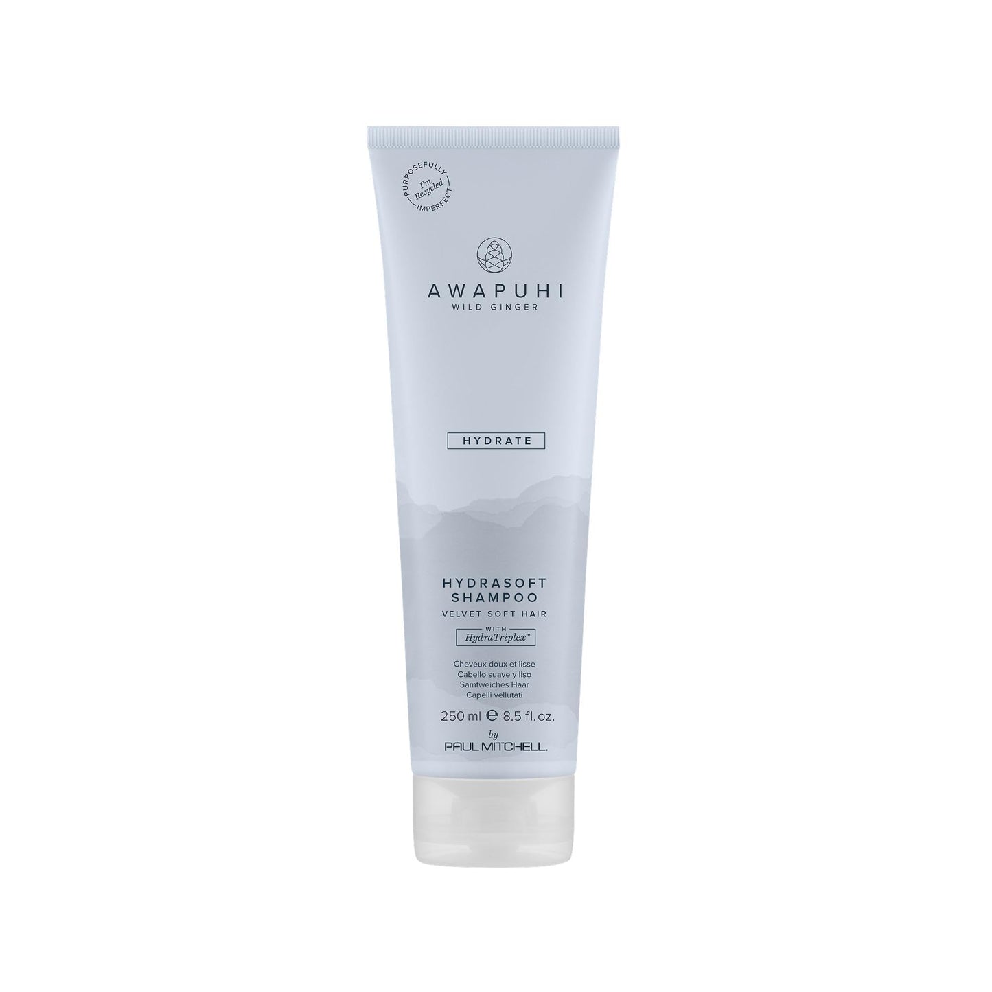 Awapuhi Wild Ginger by Paul Mitchell HydraSoft Shampoo, For Velvety Soft Hair, Ideal For All Hair Types, Especially Dry + Frizzy Hair, 8.5 fl. oz