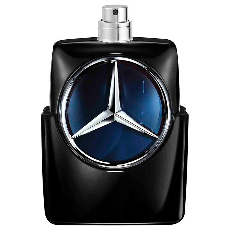 Mercedes Benz Man Intense - Woody Spicy Cologne for Men - Mens Cologne with Oakmoss, Geranium, Amber - Long-Lasting Men's Fragrance - 3.4 oz EDT Spray