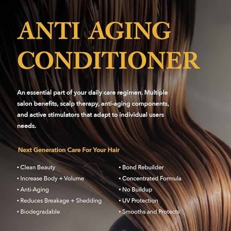 Ethica Beauty Professional Conditioner. Deep Conditioning, Volumizing, & Hydrating. Promotes Strong Healthy Hair, Scalp Health, and Hair Growth, 32 oz