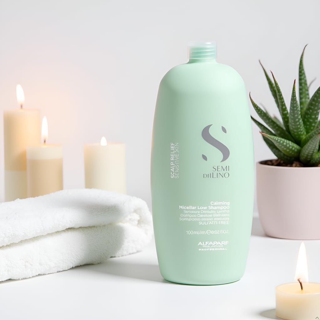 ALFAPARF MILANO Semi di Lino Scalp Sulfate Free Shampoo for Sensitive Skin