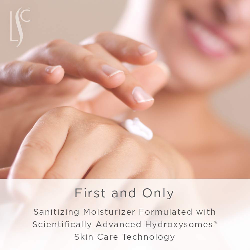 LABORATORY SKIN CARE Hand and Body Hydrating and Nourishing Moisturizer for Adults and Children with Sensitive skin, Unscented, Sanitizing Alcohol-free (12 Ounce Bottle)