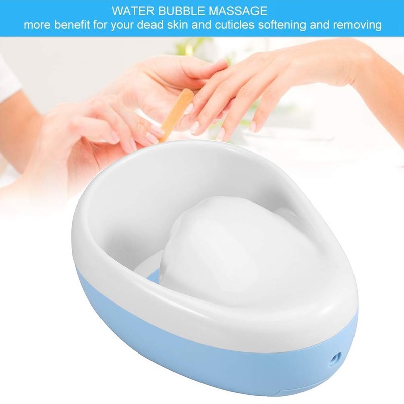 Electric Bubble Nail Soaking Bowl - Durable Spa Tool for Soothing Manicure | Jet Spa Massage Treatment