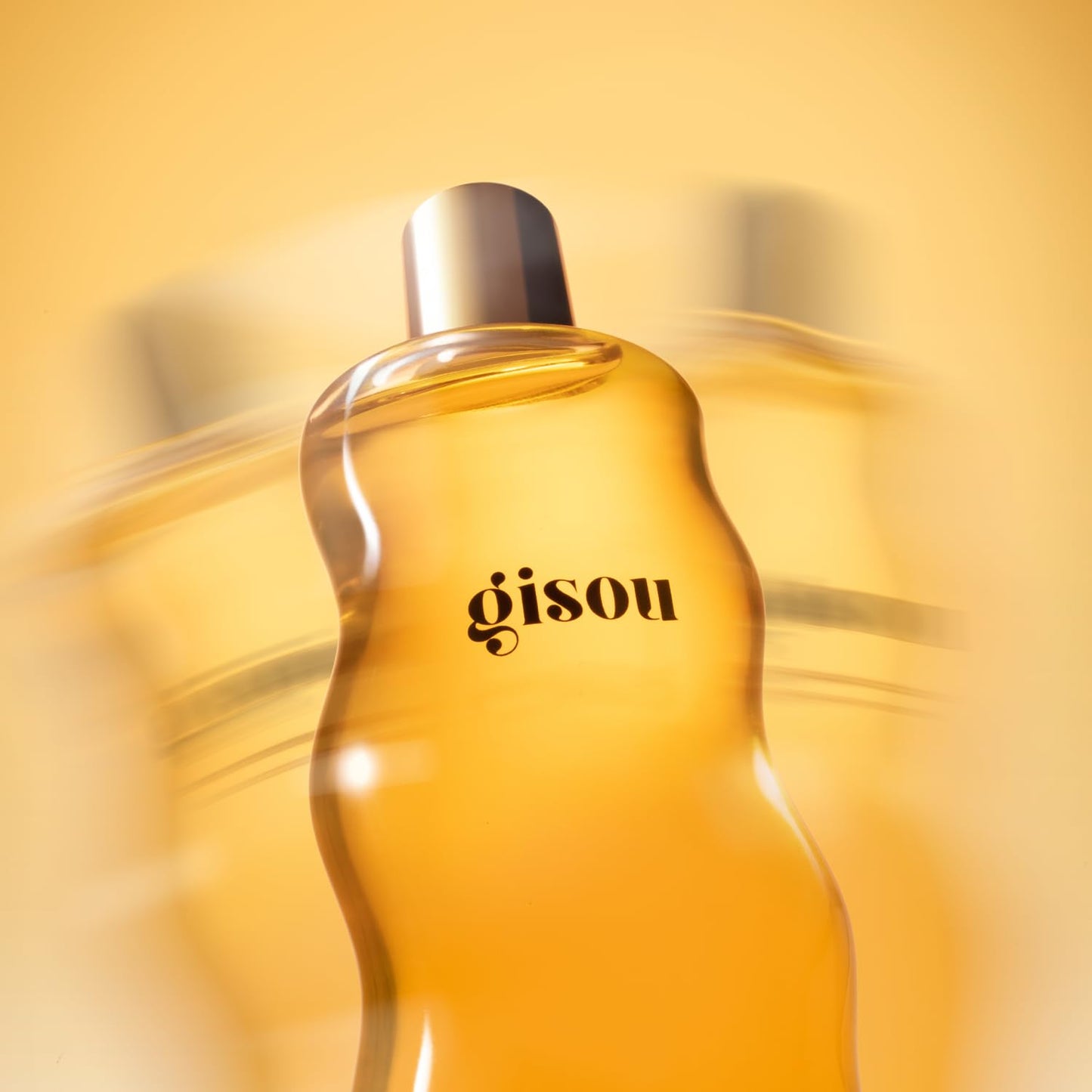 Gisou Honey Infused Body Oil Gold - Lightweight Hydrating Body Oil for Softer, Smoother Skin with Mirsalehi Honey & Bee Garden Oil Blend, 1.5 Fl Oz