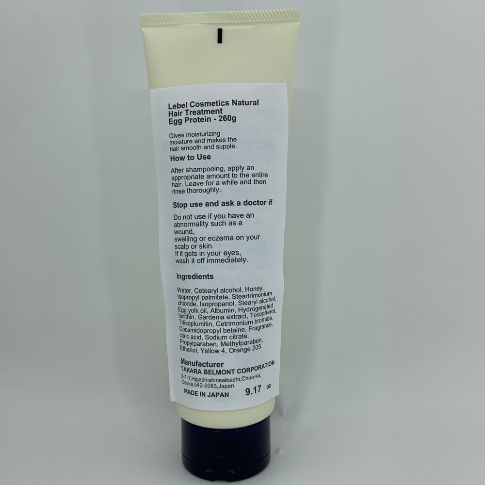 Lebel Cosmetics Natural Hair Treatment Egg Protein - 260g