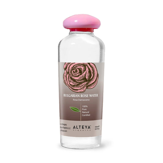 Alteya Organics Rose Water Natural Facial Toner, 17 Fl Oz