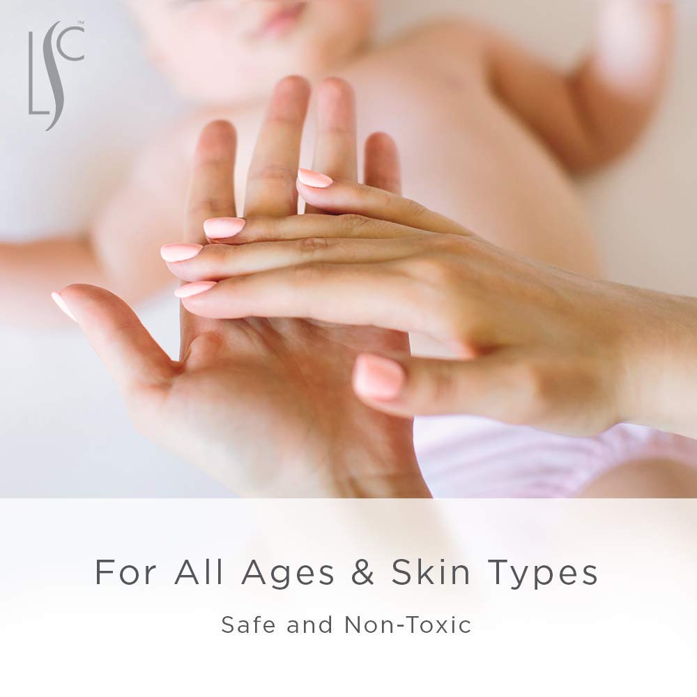 LABORATORY SKIN CARE Hand and Body Hydrating and Nourishing Moisturizer for Adults and Children with Sensitive skin, Unscented, Sanitizing Alcohol-free (12 Ounce Bottle)
