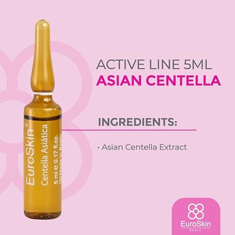 MEDIDERMIK ASIAN CENTELLA. Helps to nourish and improve the skin appearance. Aestheticians' favorite liquid ampoules. 20 Ampoules x 5 ml (100 ml/ 3.38 fl oz)