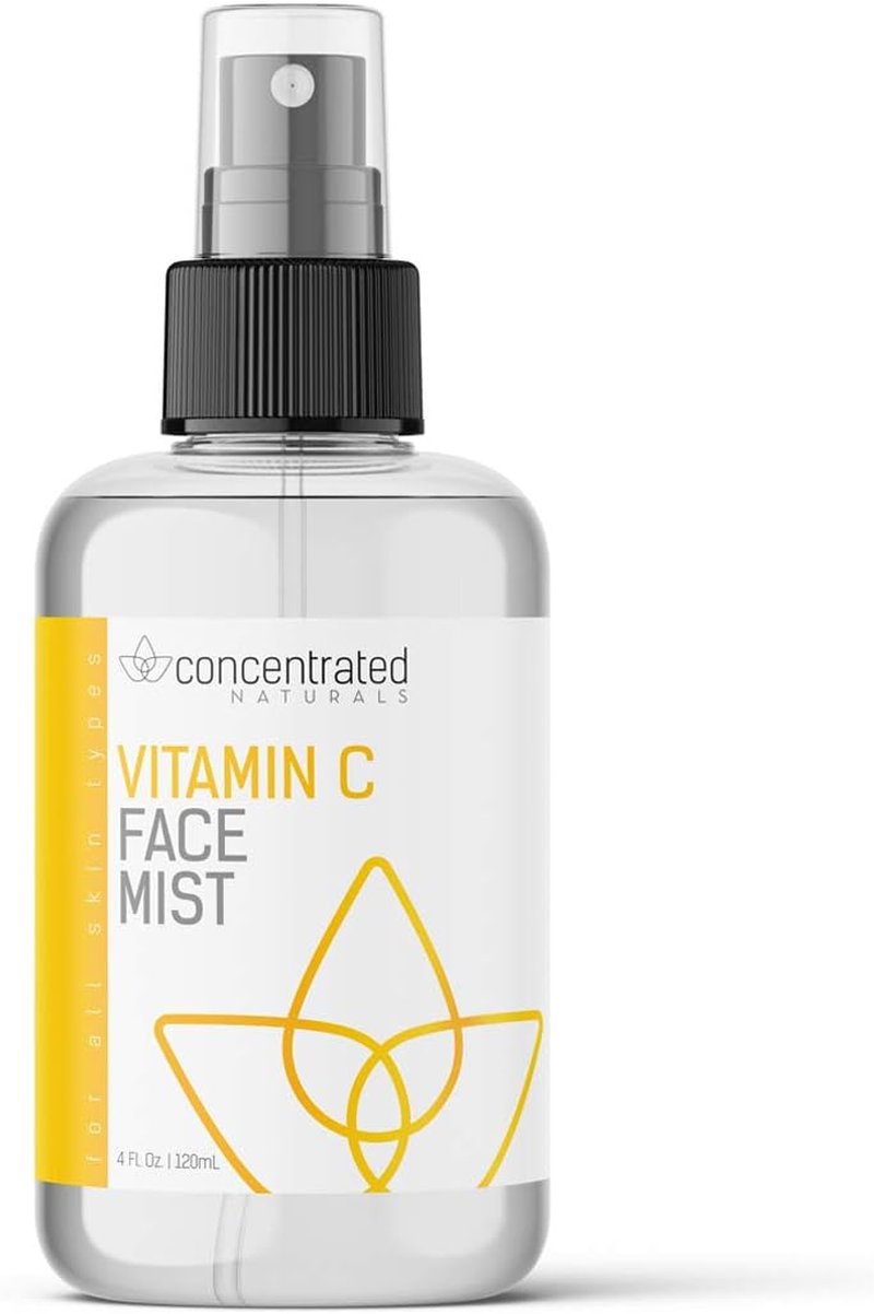 Vitamin C Glow Hydrating Face Mist - Anti-Aging Formula with Niacinamide, Collagen & Peptides | 4 fl oz (120 ml)