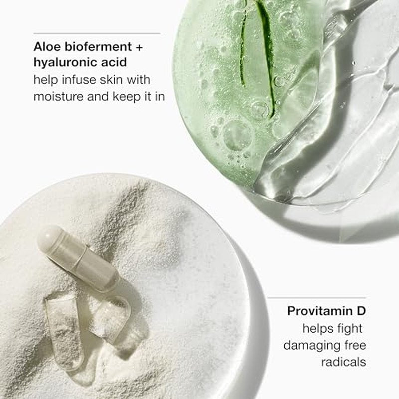 Clinique Moisture Surge Broad Spectrum SPF 28 Sheer Hydrator Face Moisturizer With Hyaluronic Acid, Aloe Bioferment + Provitamin D | Hydrating + Protecting