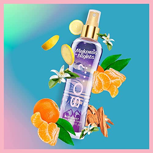 So¡¦? Mykonos Nights Body Mist - Perfume for Women - Fruity, Vanilla Scent - Perfect Gifts for Women - Refreshing Body Spray for Women - 6.9 oz