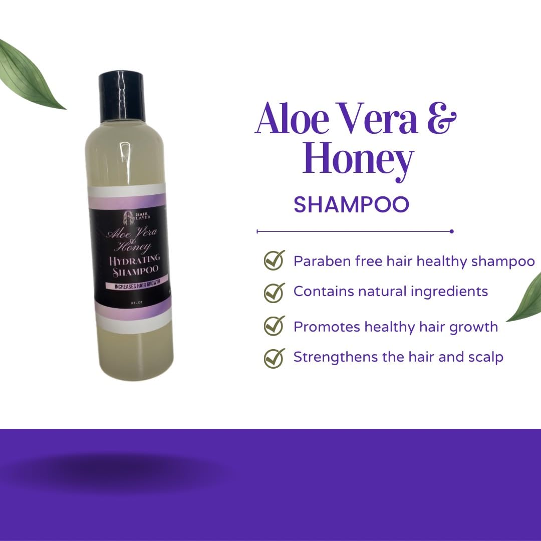Hair Slayer Aloe Vera and Honey Hydrating Shampoo
