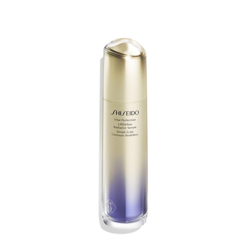 Shiseido Vital Perfection LiftDefine Radiance Serum - Large Size, 80 mL - Lifting & Firming Face Serum - Visibly Improves Dullness & Loss of Firmness