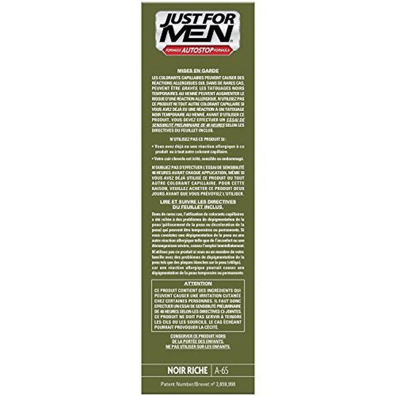 Just For Men Autostop, Gray Hair Coloring for Men with Comb Applicator