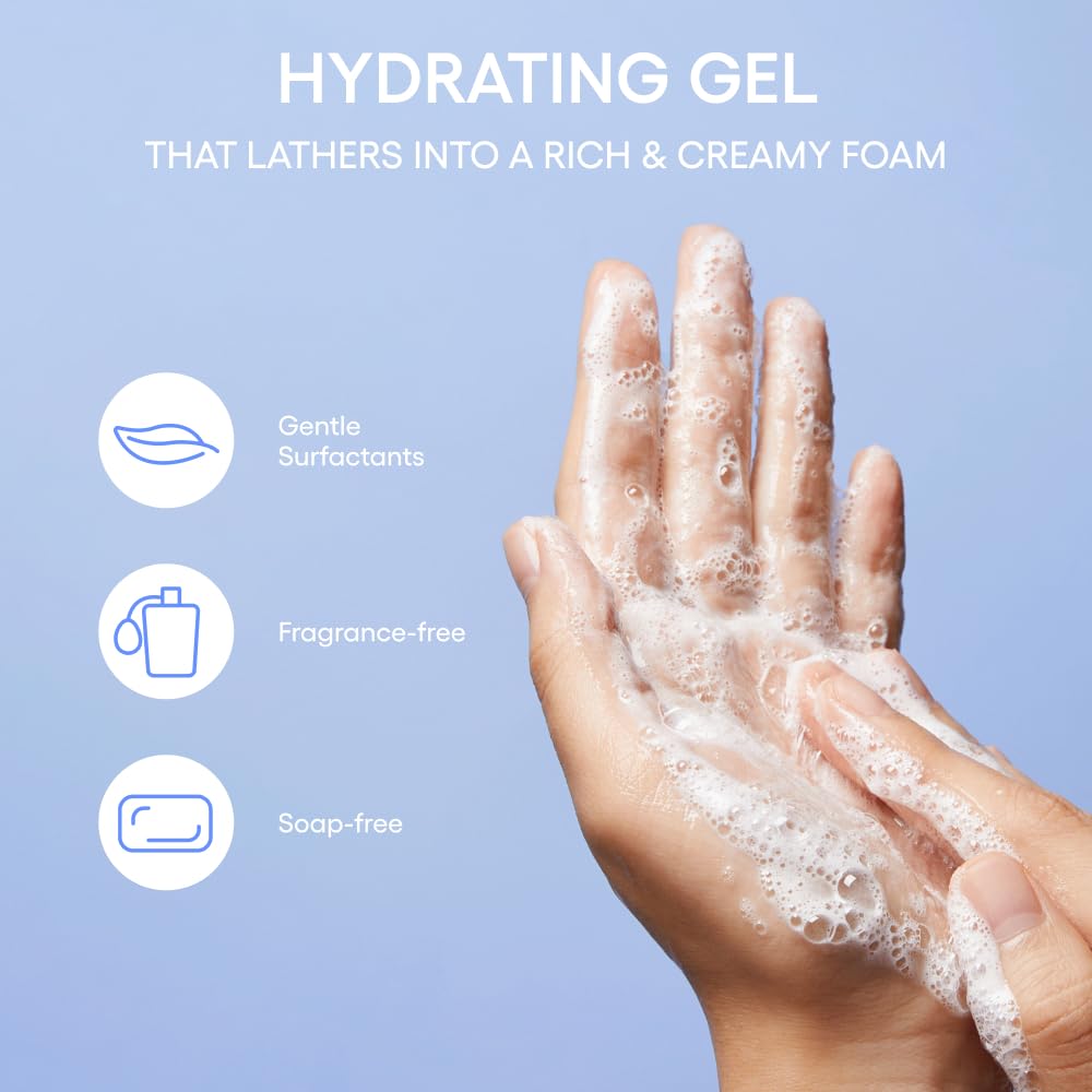 LANEIGE Water Bank Gel Cleanser - pH-Balanced & Barrier-Boosting with Blue Hyaluronic Acid | 150ml