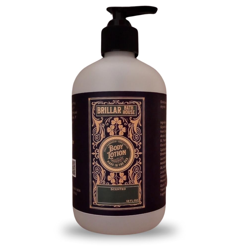 Brillar Bath House Maple Pecan Pie Scented Shimmering Body Lotion, 12 Oz