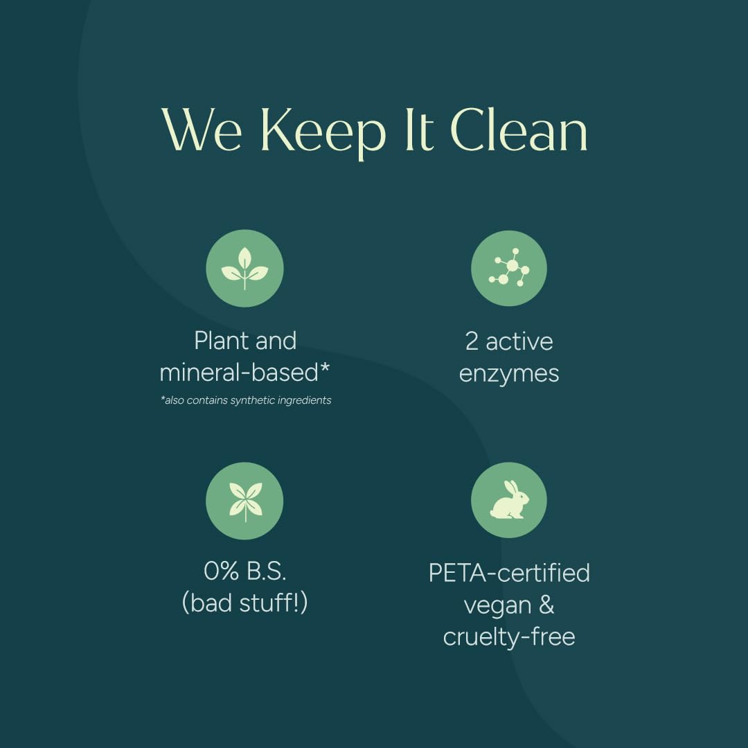Puracy Dishwasher Pods, Dishwasher Detergent, Free & Clear Dish tabs - Enzyme-Powered, Spot & Residue Free - TikTok Trend Items, Must Haves from TikTok Made Me Buy It (Free & Clear, 50 Count)