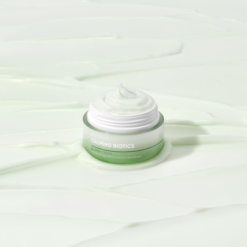 Leaders Calming Biotics Cream - For Sensitive Acne-Prone Skin, Hydrating, Soothing & Calming Formula to Strengthen Skin Health & Barrier, 50ml