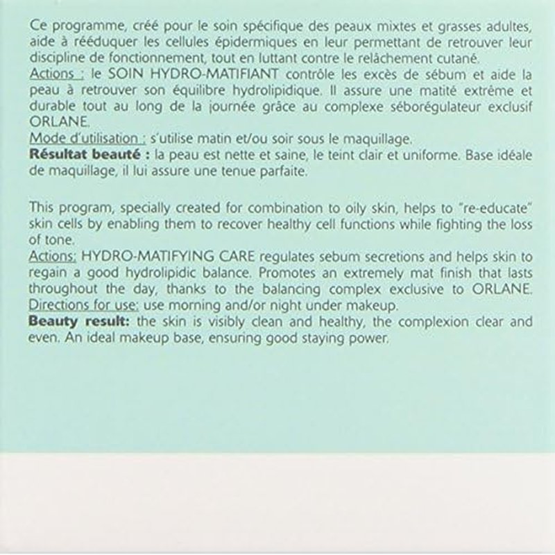ORLANE PARIS Purete Hydro-Matifying Care, 1.7 oz
