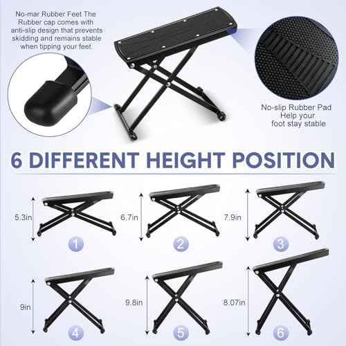 Gisafai 27 Pcs Pedicure Kit Professional Pedicure Tools Pedicure Foot Rest Foot Scrubber Dead Skin Remover Non Slip Pedicure Stand Foot Care Kit for Home Salon Care Men Women Foot Callus Remover