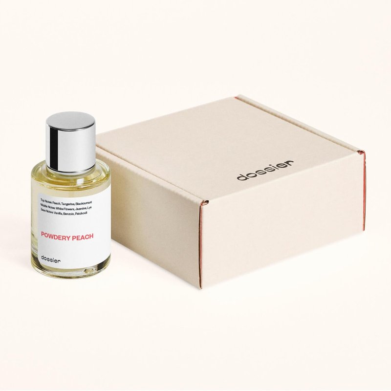 Dossier - Powdery Peach - Eau de Parfum - Inspired by I Want Choo - Long-Lasting Fragrance - Feminine - 1.7 fl oz (50ml)