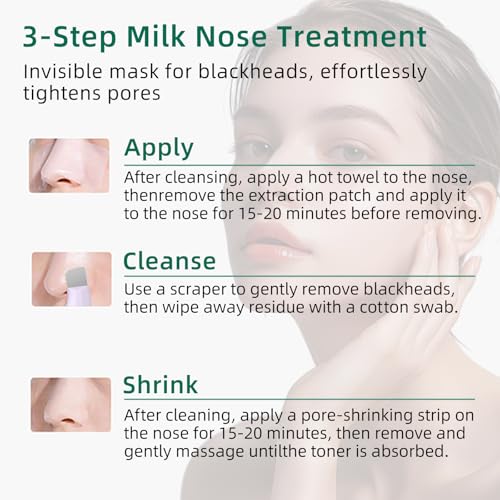 Silicone Nose Blackhead Remover/Face Spatula for Deep Cleaning Black Head Removal.Mild and Safe Skin Scrubber for Remove Facial and Nose Ehead (Purple)