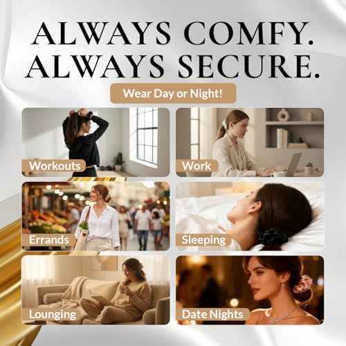 100% Pure 22 Momme Mulberry Silk Scrunchies (Set of 3) | Highest grade (6A) Luxury Hair Ties| (Black,White,Pink) | (Pink, Standard)