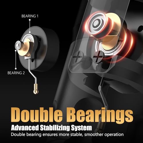 Ambition Shura-X Tattoo Machine with Advanced Stabilizing System Coreless Motor Tattoo Cartridge Pen Gun 1800mAh Power Supply for Professional Tattoo Artists