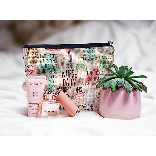 Ayxvt Nurse Bag,Nursing Bags for Nurses, Nurse Cosmetic Bag,Nurse Gifts, Nurse Makeup Bags,Nurse Gifts for Women, Nurse Zipper Pouch