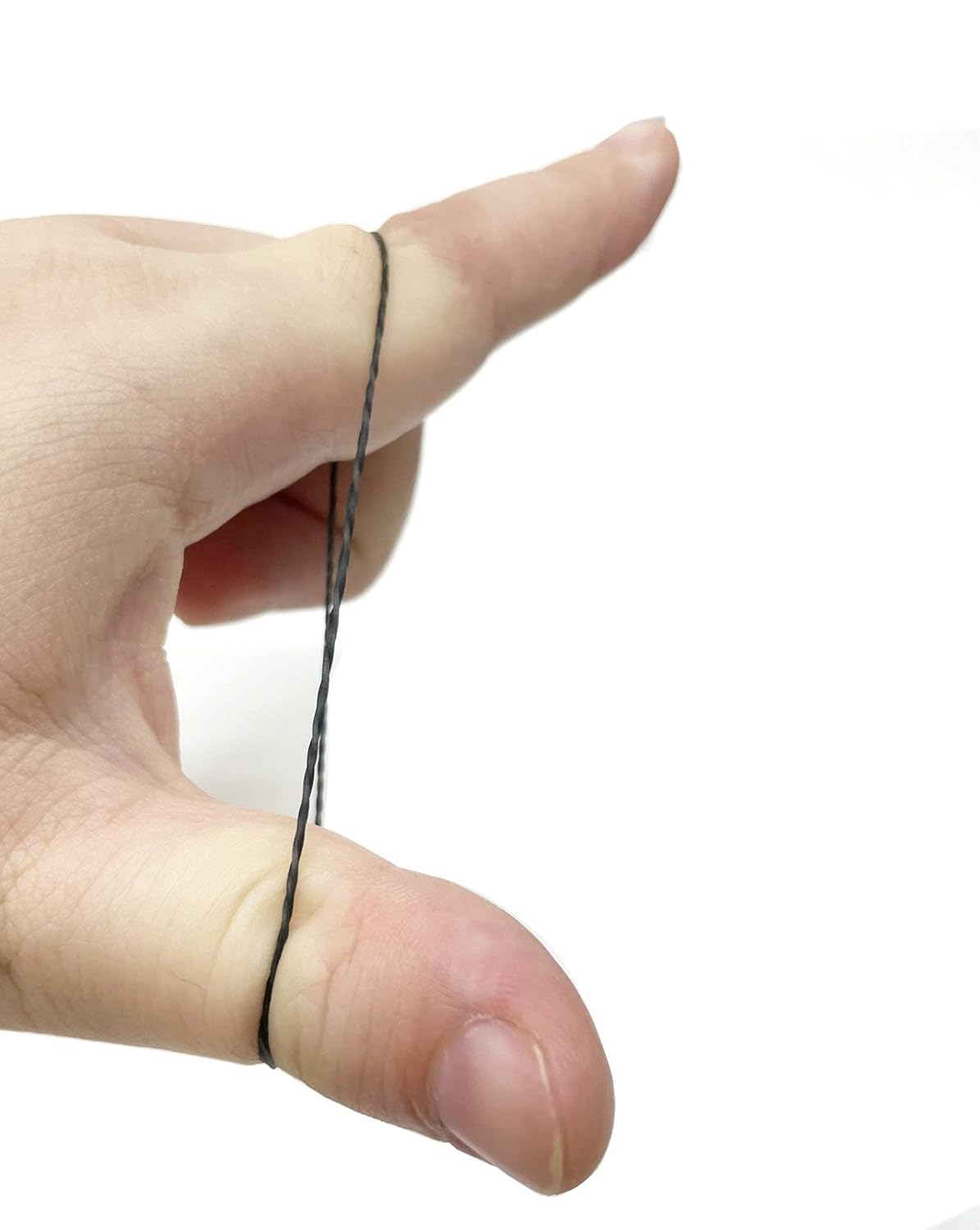 Mini Rubber Black Elastic Hair Ties Bands with a Box, BEBEEPOO 2500pcs Small Black Rubber Bands for Hair, Soft - No Damage - STRONG - REUSEABLE (2500pcs black)