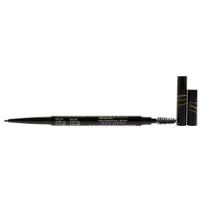 Defining Eyebrow Pencil And Powder - Dual Ended With Spoolie Brush | Neutral Brown - 0.017 Oz