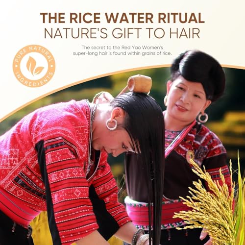 Svvimer Rice Water Hair Growth Shampoo - Biotin Thickening Shampoo for Hair Loss and Thinning - Sulfate Free for Women and Men 10 Fl Oz (Pack of 1)