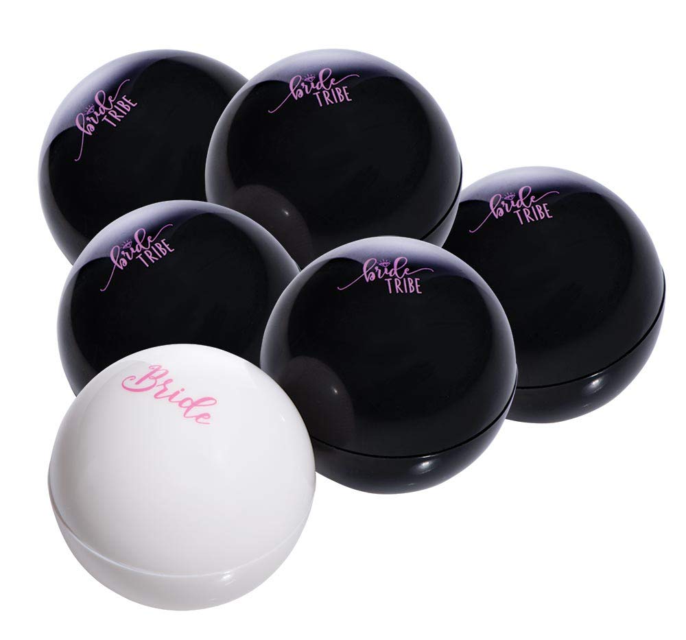 Bride Tribe Lip Balm Set - 6 Moisturizing Balms for Bridal Party Gifts | Perfect Wedding Favors