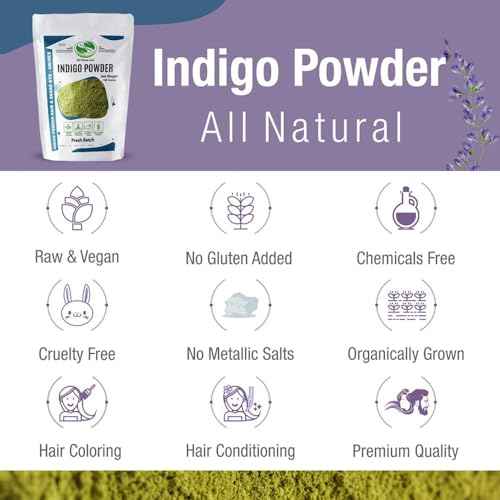 500 Grams INDIGO POWDER For Hair Dye/Color - The Henna Guys