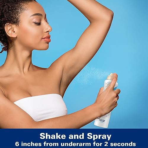 Secret Dry Spray Antiperspirant Deodorant, Nurturing Coconut and Argan Oil, 4.1 oz (Pack of 3)