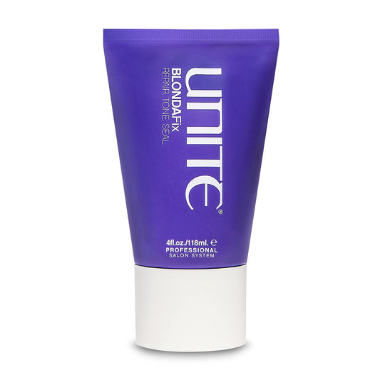 UNITE Hair BLONDA Fix Purple Hair Treatment | Tones, Repairs & Brightens Blonde, Gray & Highlighted Hair | 4 fl oz