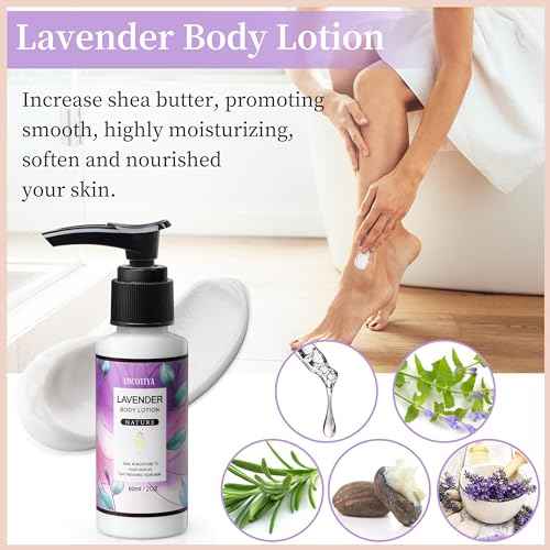 Gifts for Women Best Friends Gifts Travel Size Toiletries Kit Self Care Gifts for Sister Friends,Mom, Teacher,Grandma Lavender Gifts for Her Birthday Christmas