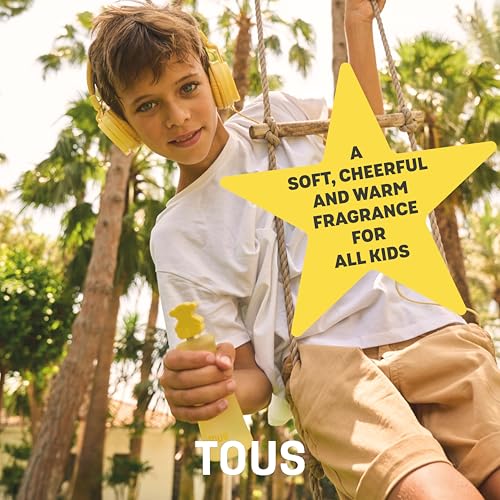 TOUS Eau de Toilette for Boys and Girls, Gentle on Children's Sensitive Skin and Ideal for Everyday Use, 3.4 Fl Oz