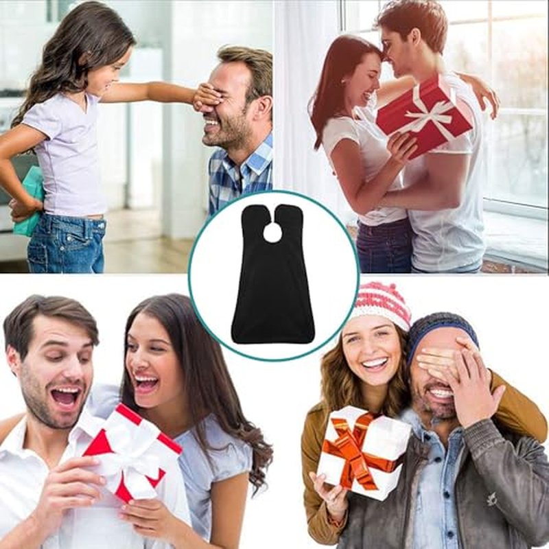 Beard Bib Apron, Beard Trimming Catcher for Men Shaving Hair Clippings Non-Stick Waterproof Grooming Cloth