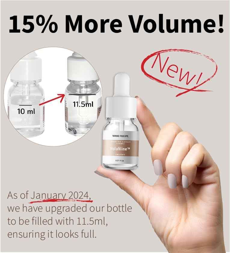 100% Volufiline 10ml (0.37 Fl Oz) Patented Cosmetic Ingredient from SEDERMA (France) Just Add A Few Drops DIY Skin Care Cosmetic Ingredient