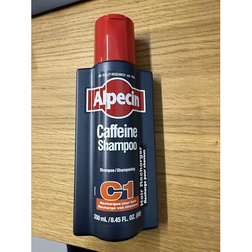 Alpecin C1 Caffeine Shampoo, 8.45 fl oz, Cleanses the Scalp to Promote Natural Hair Growth, Leaves Hair Feeling Thicker and Stronger