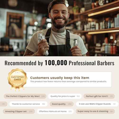 Jack & Rose Clippers and Trimmers Set, Cordless Hair Clippers for Men, Barber Clippers Set