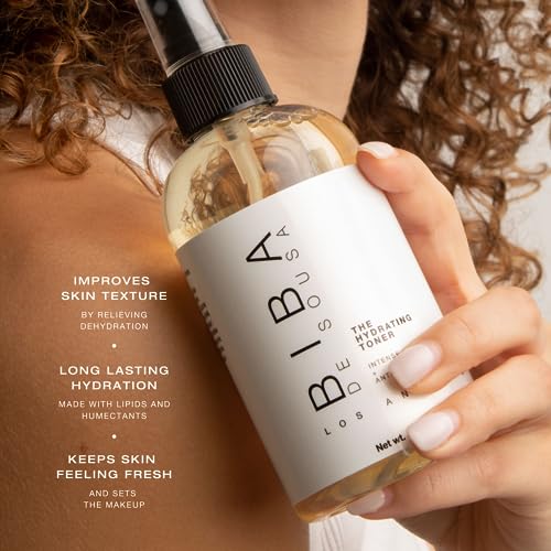 Biba De Sousa The Hydrating Toner with Phospholipids - Intense Hydration & Anti Pollutant - Makeup Setting Spray - for All Skin Types and Tones (8oz)