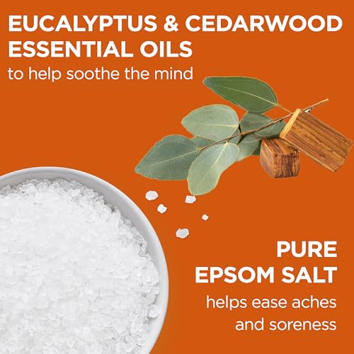 Dr Teal's Epsom Salt Magnesium Soak, Cozy Fireside, 3 lbs