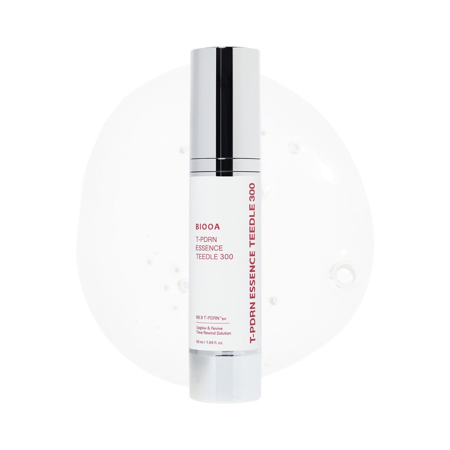 BIOOA PDRN Teedle Shot 300, Spicule Microneedling Serum, Minimizing Pores & Fine Lines, Collagen Glow Skin, Rejuvenation, Night Care, Korean Skincare, 1.69Fl Oz (50ml)
