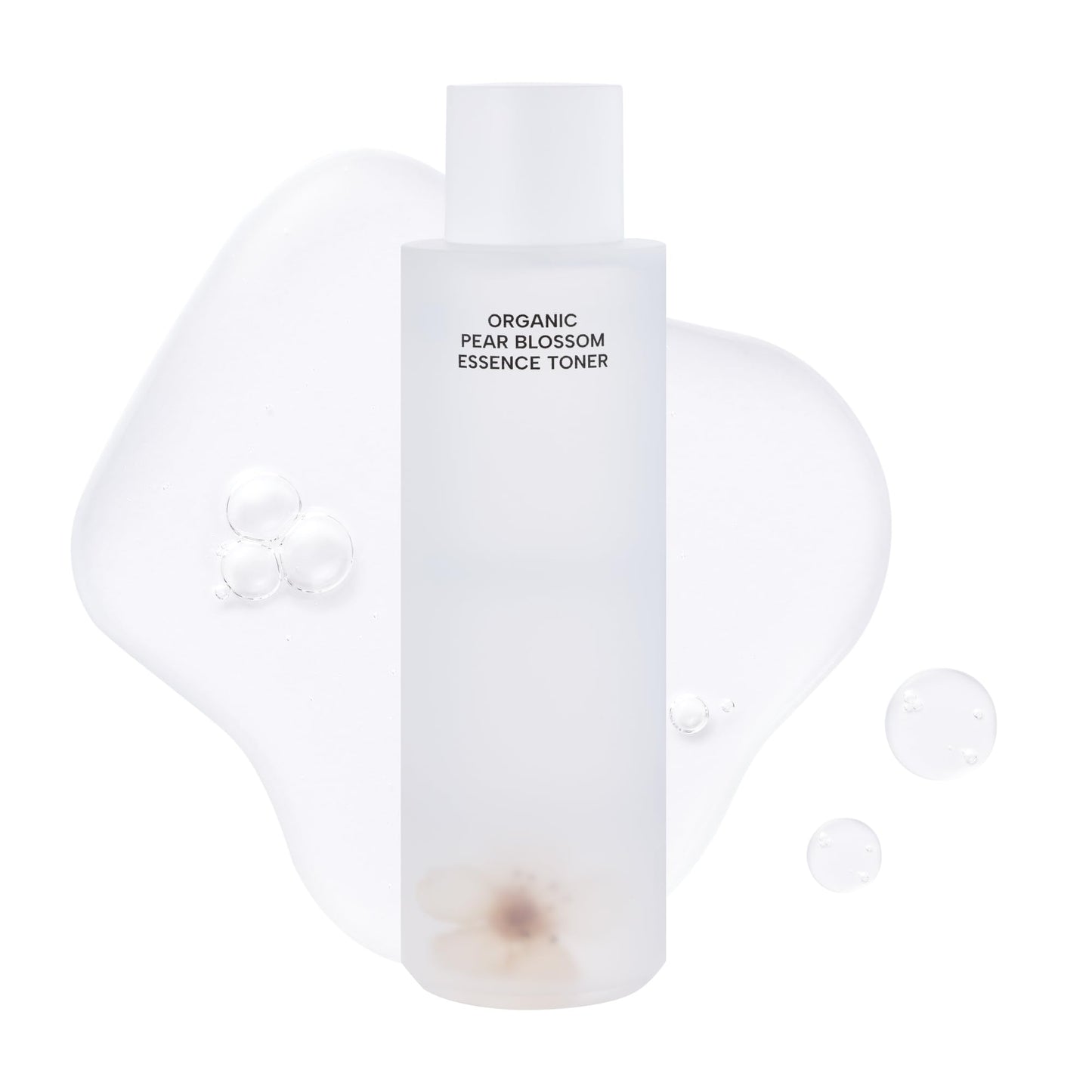 Whamisa Organic Pear Blossom Essence Toner, Fermented Ingredient Formula for Radiant Skin, Facial Toner, Revitalizing, Hydrating, Moisturizing, Korean Skin Care (160ml)